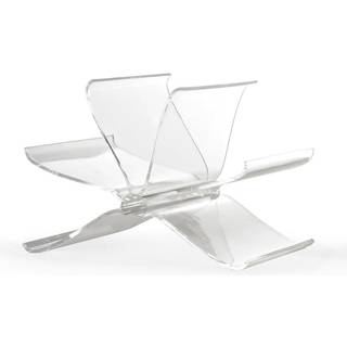 Kartell - Front Page - Crystal - Bogstøtter og magasinholdere - Gennemsigtig