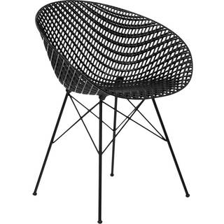 Kartell Smatrik Stol - Stole & Skamler Polykarbonat 2.0 Sort - 0583409