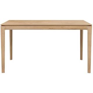Ethnicraft Bøg spisebord med tillægsplade Oak wax oil 90x140/220 cm