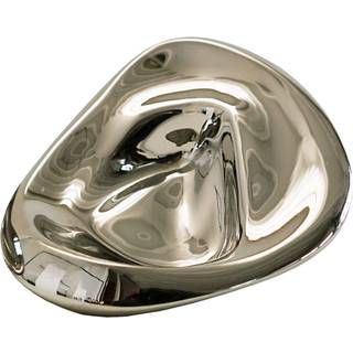 Hein Studio Ripple Knob Vægkrog 9 Cm Sølv - Kroge & Bøjler Messing Silver - 1347