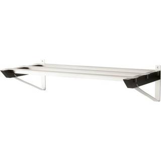 Hoigaard SR-2 skohylde, L68 cm, lakeret sort og alu