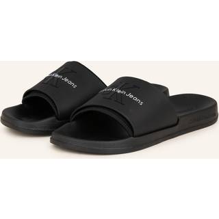 Logo Sliders - Black - EU 46