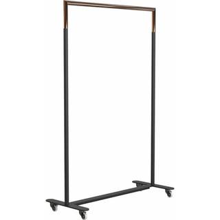 Tøjstativ Bukto - Med hjul, Bredde 103,8 cm, Farve Sort / Kobber