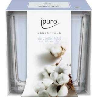 ipuro Essentials Cotton Fields duftlys 125 g - 125 g