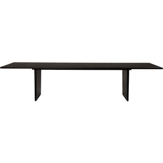 GUBI Private spisebord 100x320 cm Brun/Sortbejdset eg