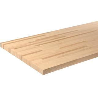 Scandiwood bordplade ask 38x610x3000mm smalstavet folieret - fsc® mix credit