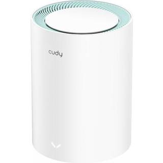 Cudy M1300 1-PACK mesh Wi-Fi-system Dual-band (2,4 GHz / 5 GHz) Wi-Fi 5 (802.11ac) Hvid Intern