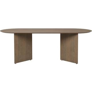 Mingle Table Top - Oval - Dark Veneer