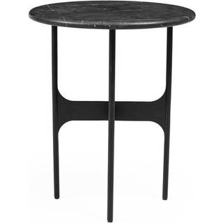 Wendelbo Floema Rundt Sofabord Nero Marquina Black Marble Small: Ø40 cm