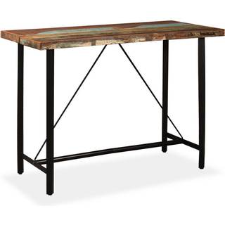 barbord 150x70x107 cm massivt genbrugstræ