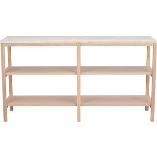 Rowico Home Orwel aflastningsbord Beige/hvidpigmenteret 140 x 40 cm