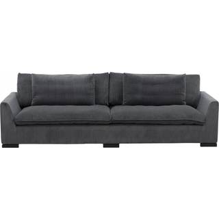 Durham 3 personers Sofa  - Sort og Mørkegrå