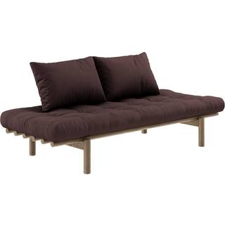 Pace Daybed Fra Karup Design i Massiv FSC Fyrretræ | Japandi - Carob Brown - 715 Brown