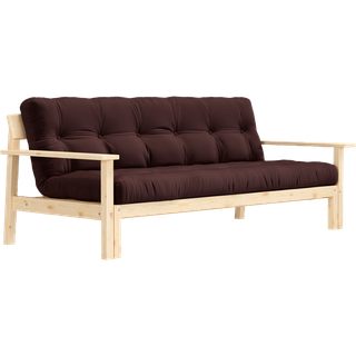 Unwind Sovesofa Fra Karup Design i Massiv FSC Fyrretræ | Japandi - 715 Brown