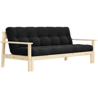 Unwind Sovesofa Fra Karup Design i Massiv FSC Fyrretræ | Japandi - 511 Charcoal