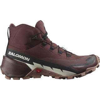 Salomon Women's Cross Hike Mid GORE-TEX 2 Black/Chocolate Plum/Black, 40
