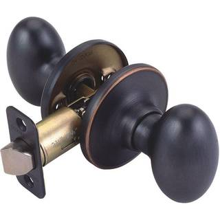 Design House 750570 ?gpassaghall og skabsd?rsknap olie gnides bronze