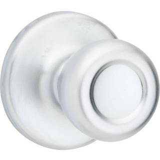 Kwikset Tylo Interi?r Passage Door Knob H?ndtag til skab og gang d?re ikke-l?sende doorknob satin krom