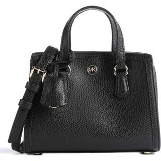 MK Chantal Extra-Small Pebbled Leather Messenger Bag - Black - Michael Kors - ONE SIZE