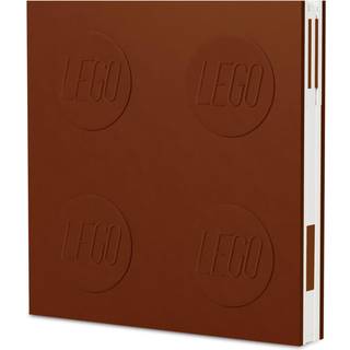 LEGO Notebook with Pen Brown