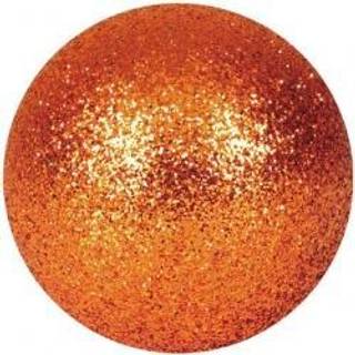 Europalms Deco Ball 3,5cm, copper, glitter 48x TILBUD NU kobber bold