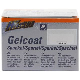 Gelcoatspartel FiberFix, hvid uttern (N1014), 100 gram + 10 gram hærder + blandingskop + omrører