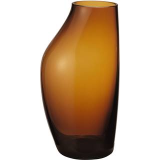 SKY vase, ravfarvet, stor, Georg Jensen, Glas