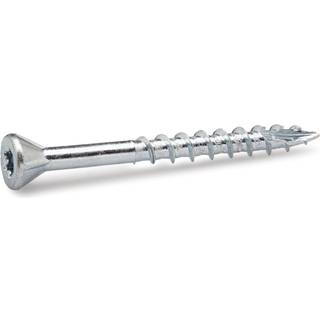 FAST spånpladeskrue til træ, elforzinket, T20, 4,2 x 55 mm - 500 stk.