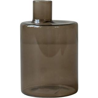 Dbkd Pipe Vase 12 Cm - Dekorative Accessories Glas Brun - 20221401b