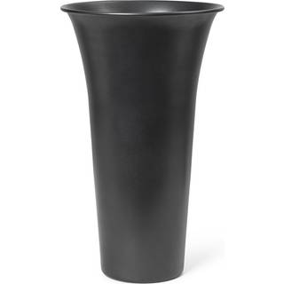 Spun Alu Vase - Blackened Aluminium