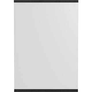 MOEBE Rektangulær vægspejl 50x70 cm Black