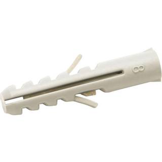 Z 200008 Nylonplugs UDEN KRAVE 8 x 40 mm, pakke med 100