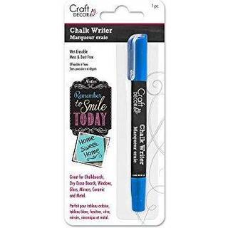 Multikraftimport kridtforfatter rod Gratis våd -erasabel markør til mange overflader - Fantastisk livlig farve neonblå