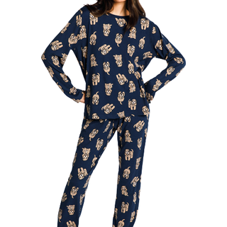 Chelsea Peers Cockapoo Tryk Crewneck Long Pyjamas SetEU 42 (UK 14)