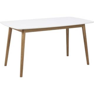 Nagano spisebord L:150 B:80 - Hvid og eg