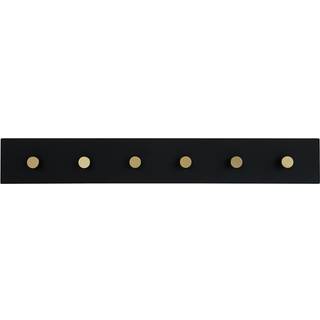 Moud Home COLOR Træ Knagerække - 70 cm - Sort
