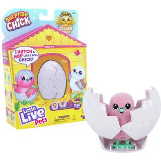 Little Live Pet Surprise Chick Pink/Hvid Little Live interaktiv kylling 26451