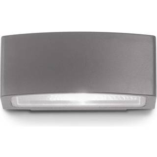 Ideal Lux udendørs væglampe Andromeda antracit aluminium 22 cm