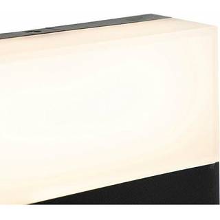 Moderne udendørs væglampe sort IP44 inkl. LED - Dualy