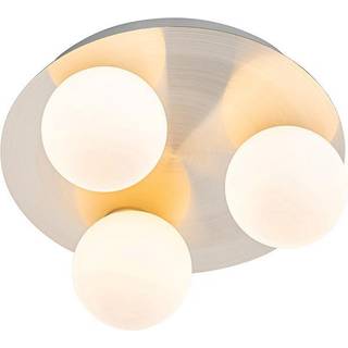 Moderne badeværelsesloftslampe stål 3-lys - Cederic