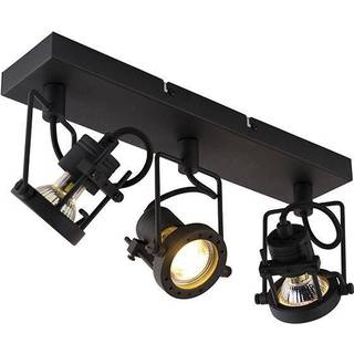 Industriel spotlight sort 3-lys - Suplux