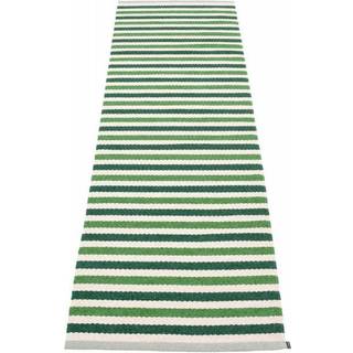 Pappelina, Teo tæppe 70x240 cm Dark Green/Grass Green/Vanilla