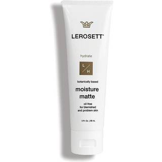 Lerosett oliefri fugtighedscreme til acne fugtighedsmat til fedtet og følsom hud vegansk fugtighedscreme Letvægt og aloe-baseret med VIT-B5 7 Be