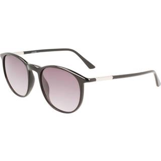Calvin Klein Unisex CK22537S 001 Solbriller Injiceret Sort Grå Rund Skygge