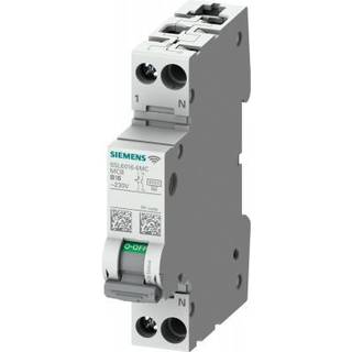 Siemens Mcb com 230v 6ka, 1+n, c4