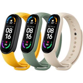 Xiaomi Mi Smart Band 6 Strap (3 Pack) Ivory/Olive/Yellow