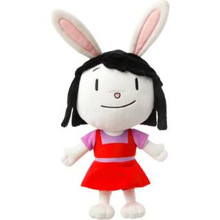 Elinor undrer sig over, hvorfor plys figur leget?j Elinor bl?d udstoppet dukke - super bl?dt stof med smuk broderet detaljering - perfekt til b?r