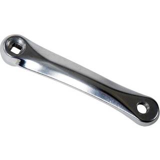 Sunrace pedalarm venstre alu sølv 170 mm