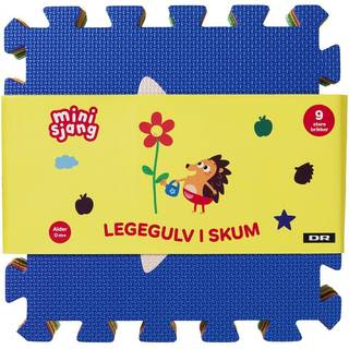 DR Børste Skumgulv Puslespil, 9 brikker