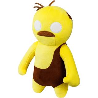 P.M.I. Gang Beasts Plush Buddies - Yellow wrestler - 12 tommer plys leget?j - fantastisk gave til drenge og piger - Huggable plys leget?j til b?r
